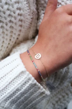 9 Karaat Armband Letter Klein