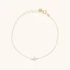 9 Karaat Armband One Diamond