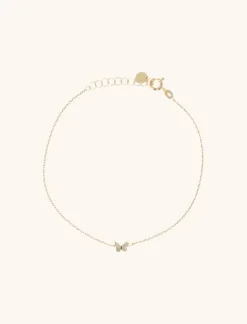 9 Karaat Armband Vlinder