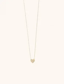 9 Karaat Ketting Hart S