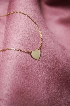 9 Karaat Ketting Hart S