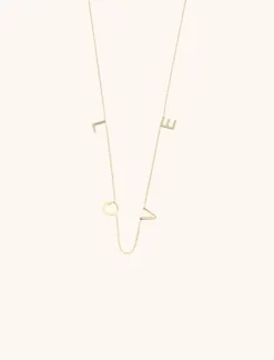 9 Karaat Ketting Love