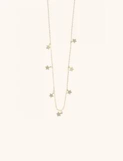 9 Karaat Ketting Sterre
