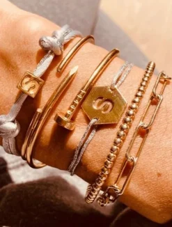 Armband Initial Cube