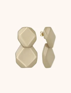 Beige Oorbellen Zola Rock Deluxe M