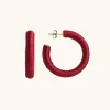 Bordeaux Oorbellen Amara Creool M