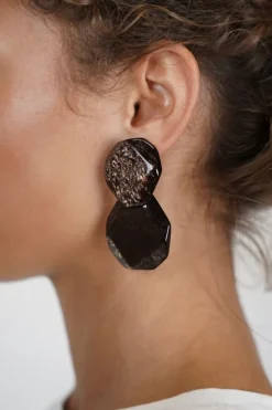 Bruine Oorbellen Zola Rock Deluxe M
