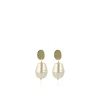 Champagne Parel Oorbellen