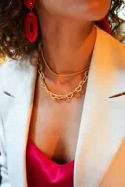 Classic Ketting Hart Closed Forever Relief