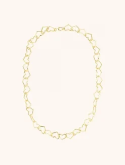 Classic Ketting Hart Closed Forever Shiny
