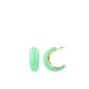 Classic Oorbellen Charlie Creool Turquoise