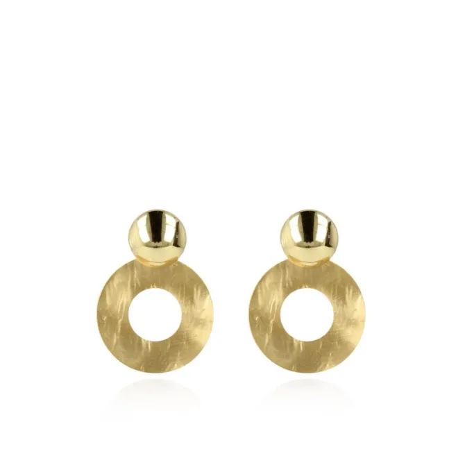Classic Oorbellen Classic Rond Hammerd Thick