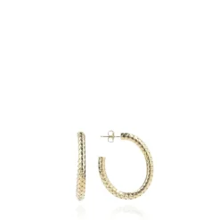 Classic Oorbellen Cobra Creool Ovaal M
