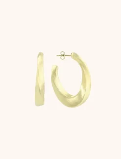 Classic Oorbellen Curved Creool Deluxe M