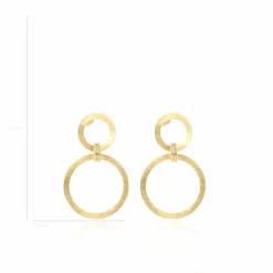Classic Oorbellen Eslie Rond Satin