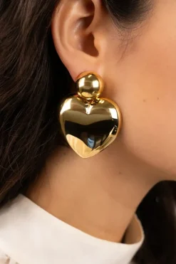Classic Oorbellen Hart Xl