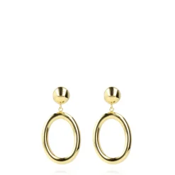 Classic Oorbellen Hoop Ovaal S