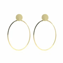 Classic Oorbellen Ovaal Flat