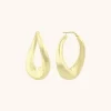 Classic Oorbellen Ovaal Twist Creool Deluxe M