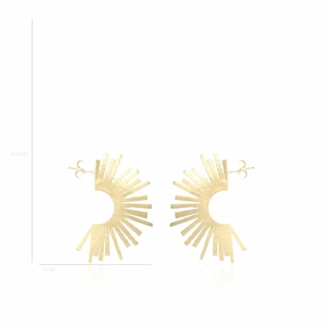 Classic Oorbellen Sun Creool M