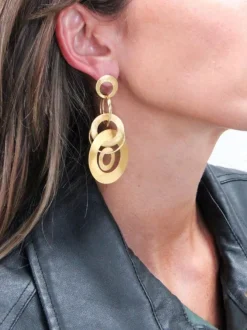 Classic Oorbellen Triple Rings