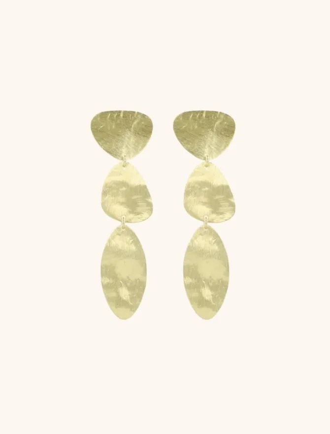 Classic Oorbellen Triple Stone