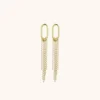 Classic Oorbellen Tube Chain