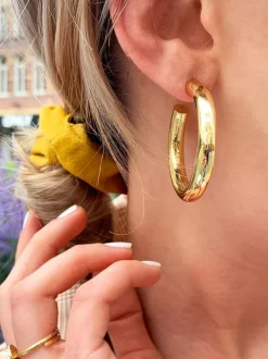 Classic Oorbellen Tube Creool Rond M