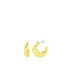 Classic Oorbellen Twist Creool S Geel