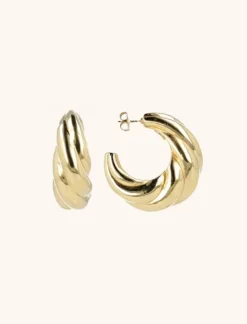Classic Twist Creool L Oorbellen
