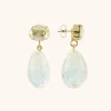 Crystal Oorbellen Merel Druppel Strass