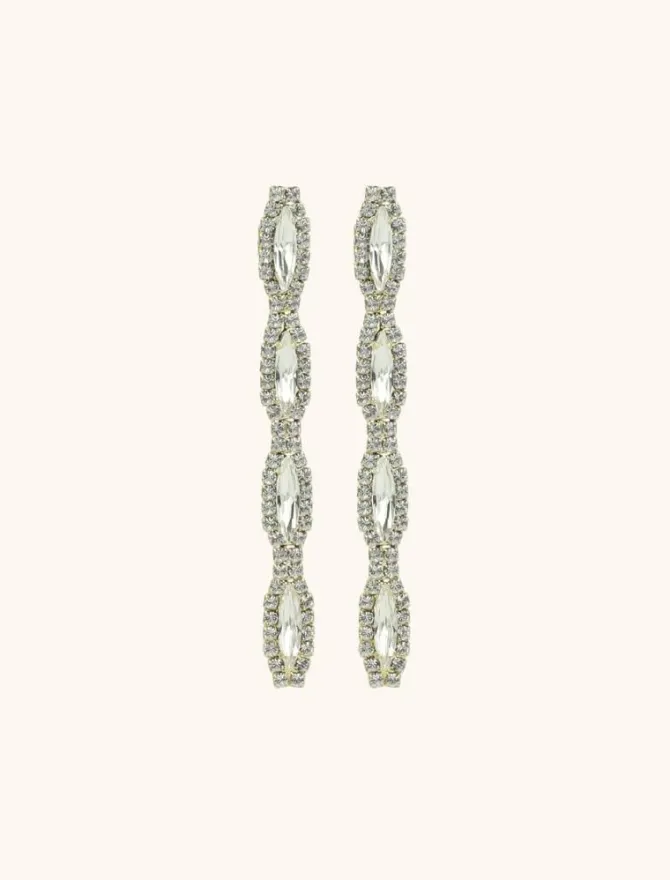Fieve Oorbellen Marquise Waterval S Kristal