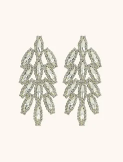 Fieve Oorbellen Marquise Waterval L Kristal