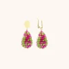Fuchsia Lime Oorbellen Amy Cone Xs Clip