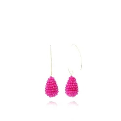 Fuchsia Oorbellen Amy Glassberry Cone Xs