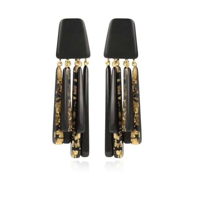 Gold Flakes Oorbellen Sterre Jellyfish