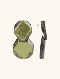 Groene Oorbellen Zola Rock Deluxe L
