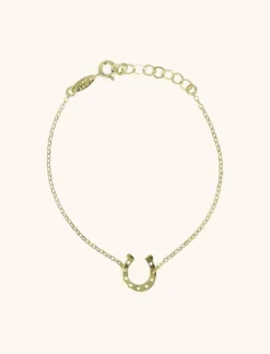 Hoefijzer Armband Goud