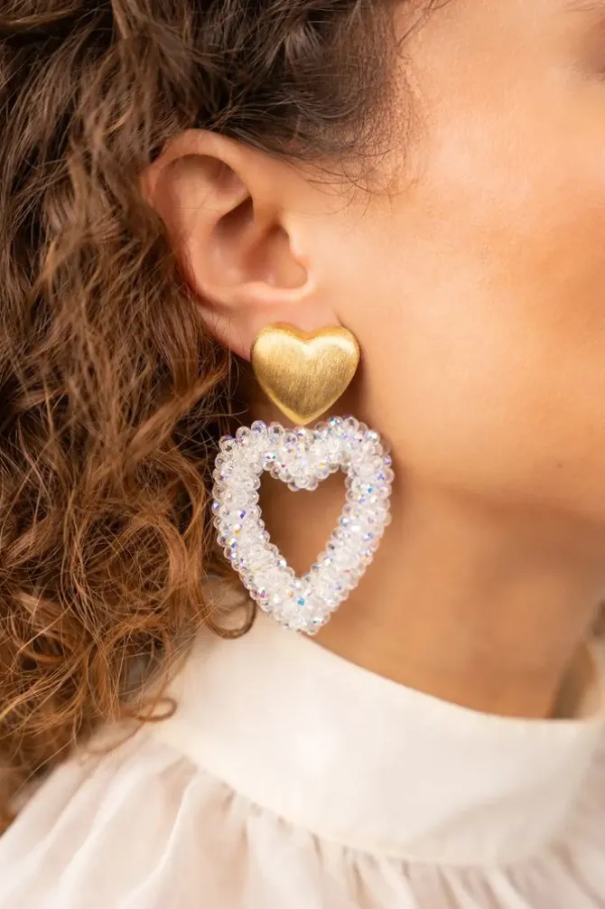 Holo Oorbellen Hart Valentina