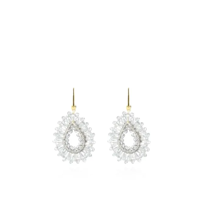 Ijs Blauwe Oorbellen Silk Drop S