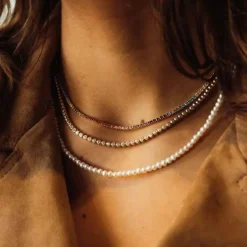 Kleine Ronde Parels Ketting