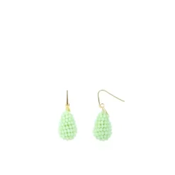 Licht Turqoise Oorbellen Amy Glassberry Cone Xs