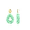 Licht Turqouise Oorbellen Louise Glassberry Druppel L Dubbel Tonal