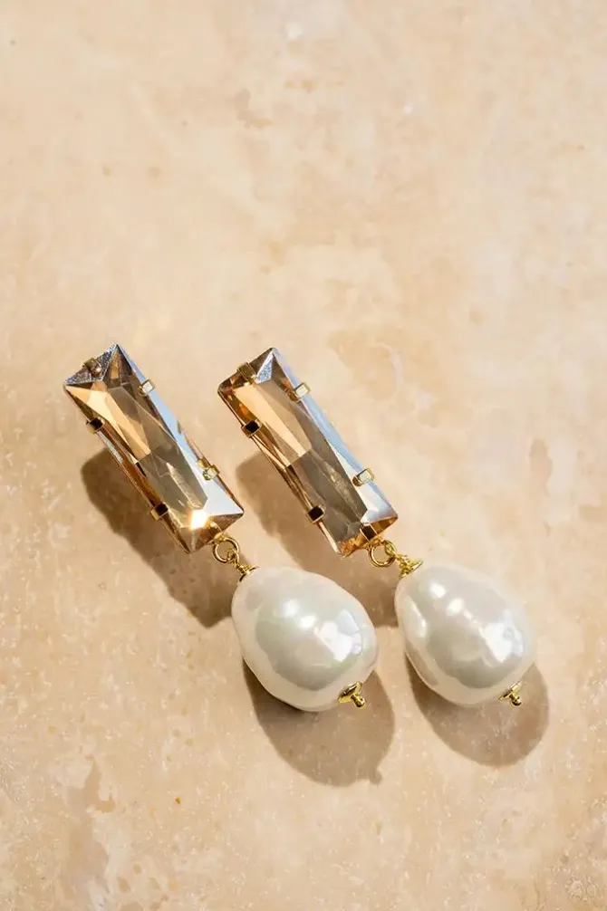 Lilo Oorbellen Baguette L Shadow Parel