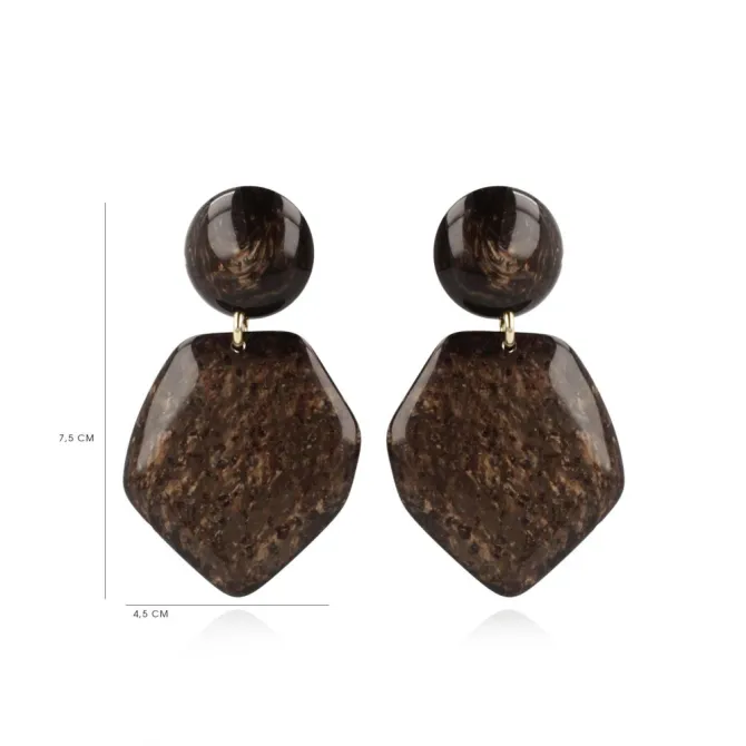 Marble Bruin Asymmetrisch Rock Xl
