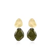 Marble Donker Groen Asymmetrisch Rock M