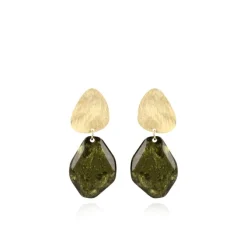 Marble Donker Groen Asymmetrisch Rock M