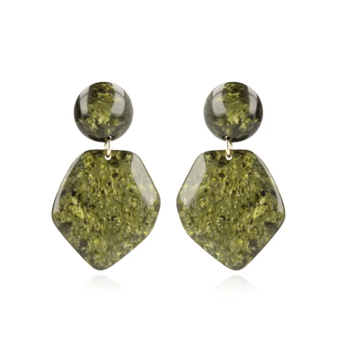 Marble Donker Groen Asymmetrisch Rock Xl