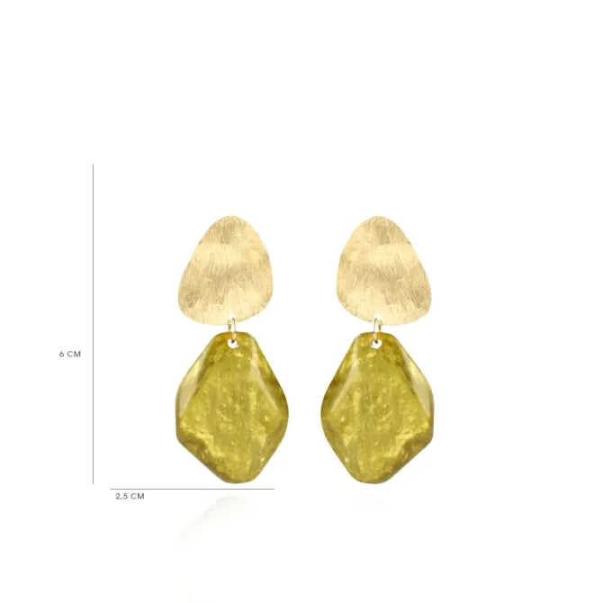 Marble Mosterd Asymmetrisch Rock M