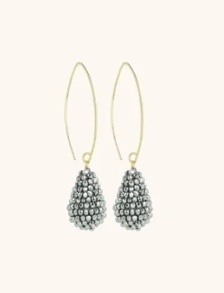 Metallic Zilveren Oorbellen Amy Cone S